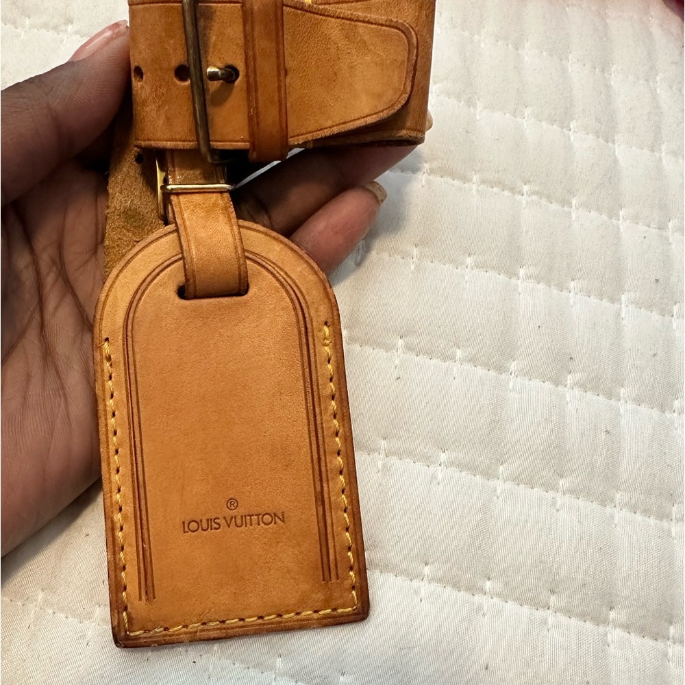 Louis Vuitton luggage tag
